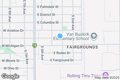 Map image of the property - 232 E Pennsylvania Dr