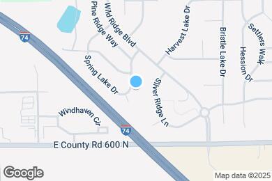 Map image of the property - 1283 Spring Lake Dr