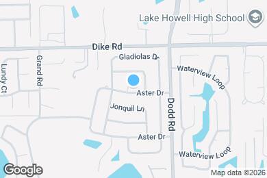 Map image of the property - 1721 Shasta Ct