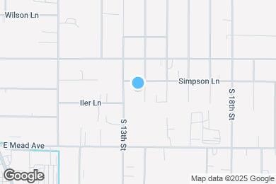 Map image of the property - 1618 S 14th St