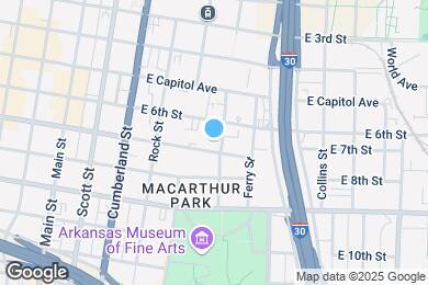 Map image of the property - 518 E 7th St
