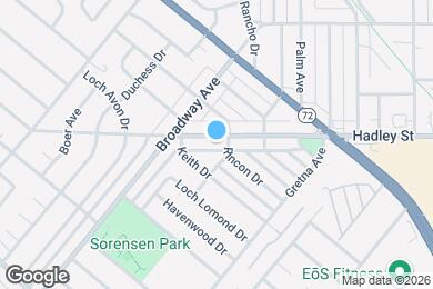 Map image of the property - 11452 Hadley St