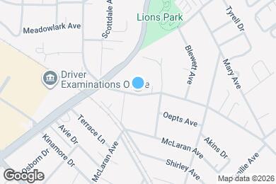 Map image of the property - 2617 Hord Ave