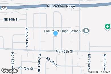 Map image of the property - 7709 NE 126th Ave