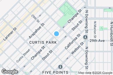 Map image of the property - 2900 Champa St