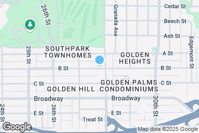 Map image of the property - 2776 B St