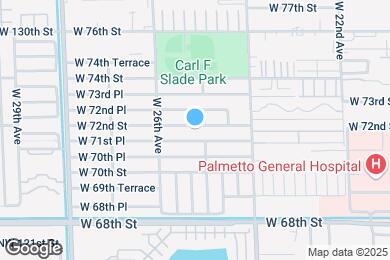 Map image of the property - 2522 W 72nd St
