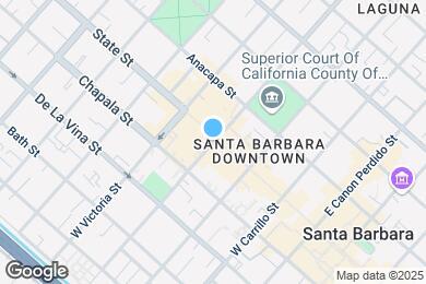 Map image of the property - 605 W Anapamu St