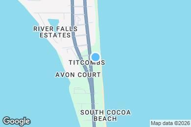 Map image of the property - 2101 S Atlantic Ave