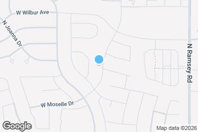Map image of the property - 2023 W Moselle Dr