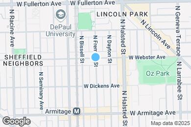 Map image of the property - 2150 N Fremont St