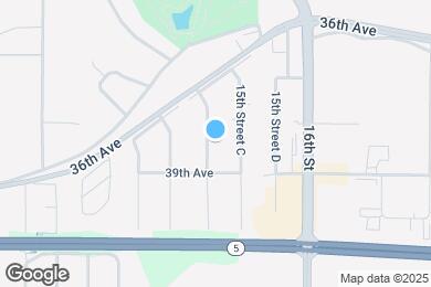 Map image of the property - 3824 15th Street B