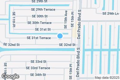Map image of the property - 1430 SE 31st Terrace