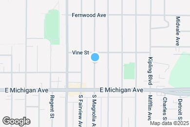Map image of the property - 219 N Magnolia Ave