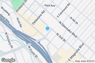 Map image of the property - 223 E Burbank Blvd