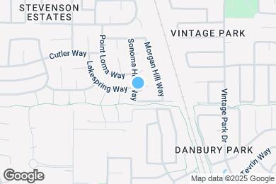 Map image of the property - 8600 Luciano Ct