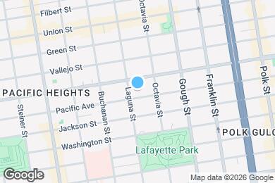 Map image of the property - 2070 Pacific Ave