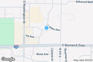Map image of the property - 207 E Arbor (Bismarck,ND)
