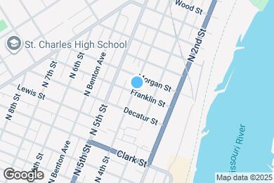 Map image of the property - 800 N 4th St