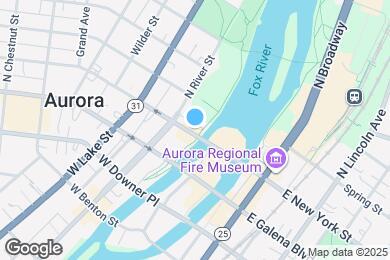 Map image of the property - 31-33 W New York St