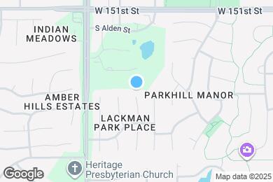 Map image of the property - 15365 S Alden St