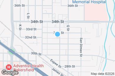 Map image of the property - 910 32nd St