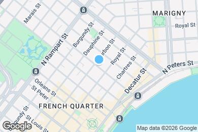 Map image of the property - 727 Ursulines Ave