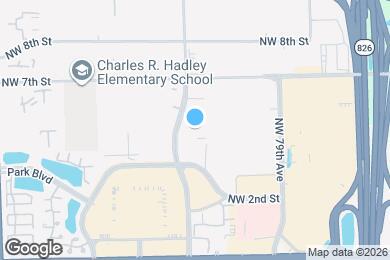 Map image of the property - 431 NW 82nd Ave