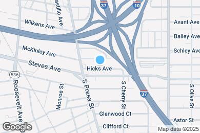 Map image of the property - 539 Hicks Ave