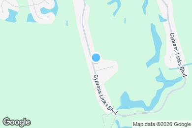 Map image of the property - 5012 Cypress Links Blvd