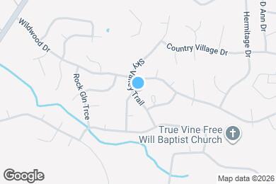 Map image of the property - 922 Sky Valley Trail