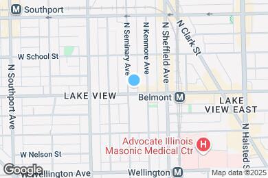 Map image of the property - 3201 N Seminary Ave
