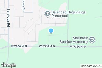 Map image of the property - 1538 E Livi Ln