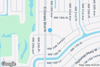 Map image of the property - 1700 NW 24th Ave