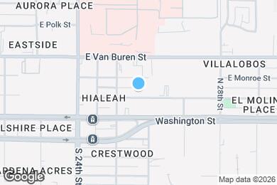 Map image of the property - 2532 E Adams St