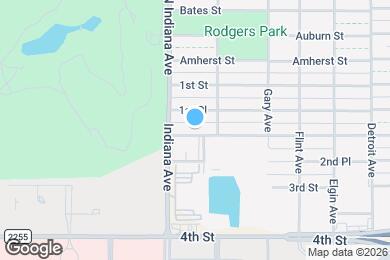 Map image of the property - 3312 2nd St