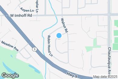 Map image of the property - 1124 Merrymen Grn