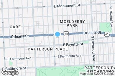 Map image of the property - 230 N Rose St