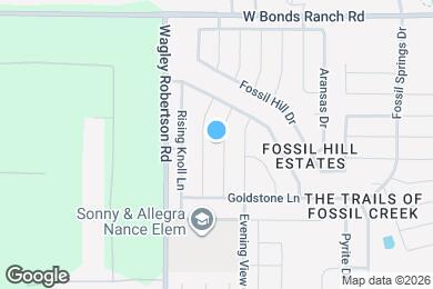 Map image of the property - 10445 Hideaway Trl