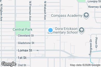 Map image of the property - 737 Cleveland St