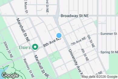 Map image of the property - 214 8th Ave NE