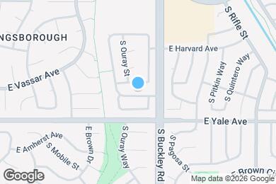 Map image of the property - 2636 S Olathe Way