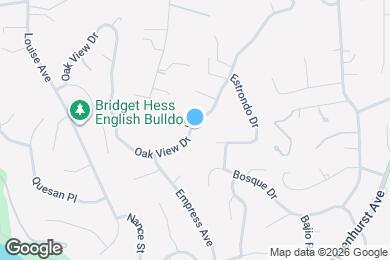 Map image of the property - 16972 Oak View Dr