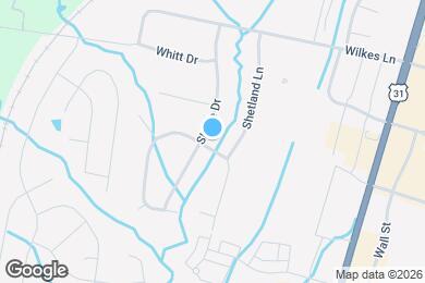 Map image of the property - 1732 Shane Dr