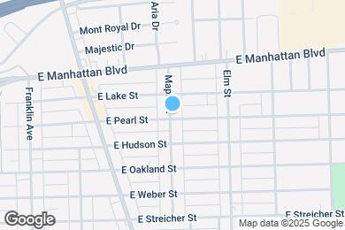 Map image of the property - 3360 Maple St