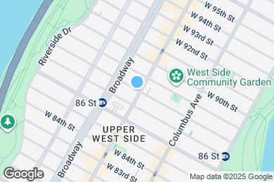 Map image of the property - 200 W 88th St