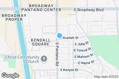 Map image of the property - 7902 E Scarlett St