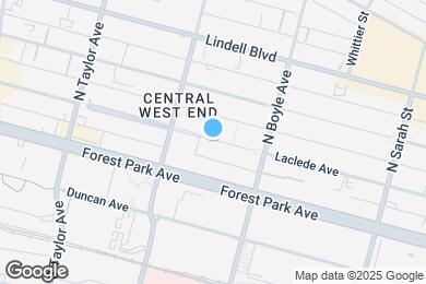Map image of the property - 4354 Laclede Ave