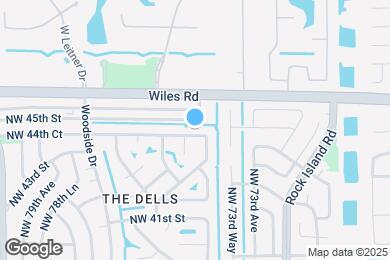Map image of the property - 7503 NW 44th Ct