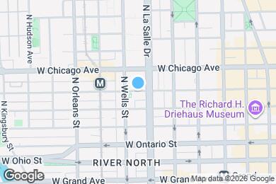 Map image of the property - 163 W Superior St